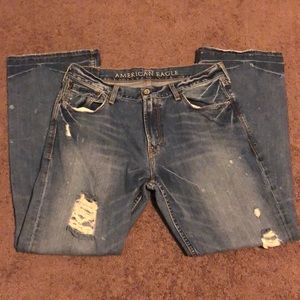 American Eagle men distressed jeans